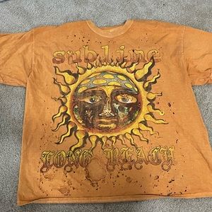 pacsun oversized sublime shirt (with holes)